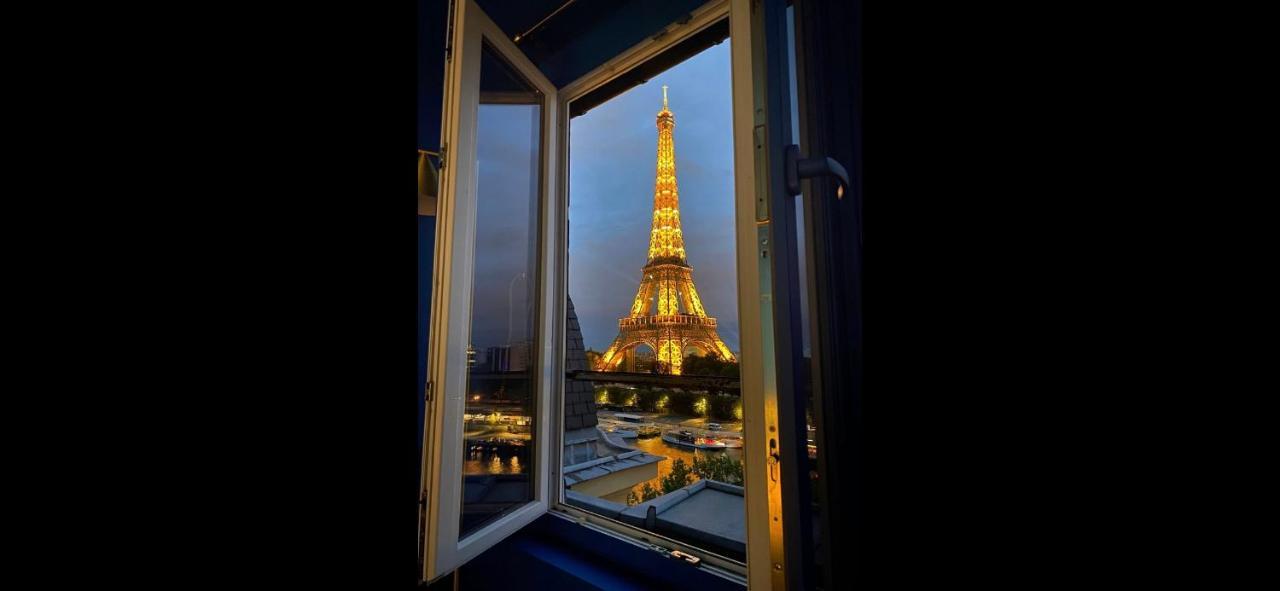Appartement Eiffel Tower Romantic View à Paris Extérieur photo
